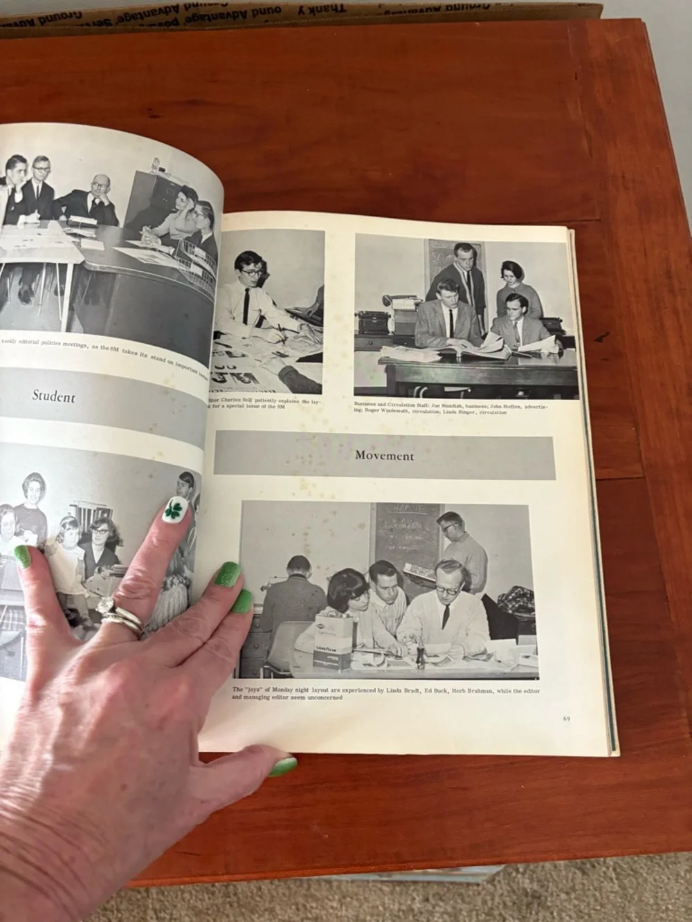 1966 Andrews University Cardinal Yearbook Berrien Springs MI College Annual - Picture 10 of 14